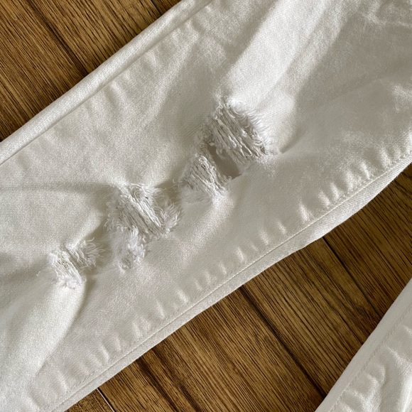 American eagle white ripped jeans - Picture 2 of 4